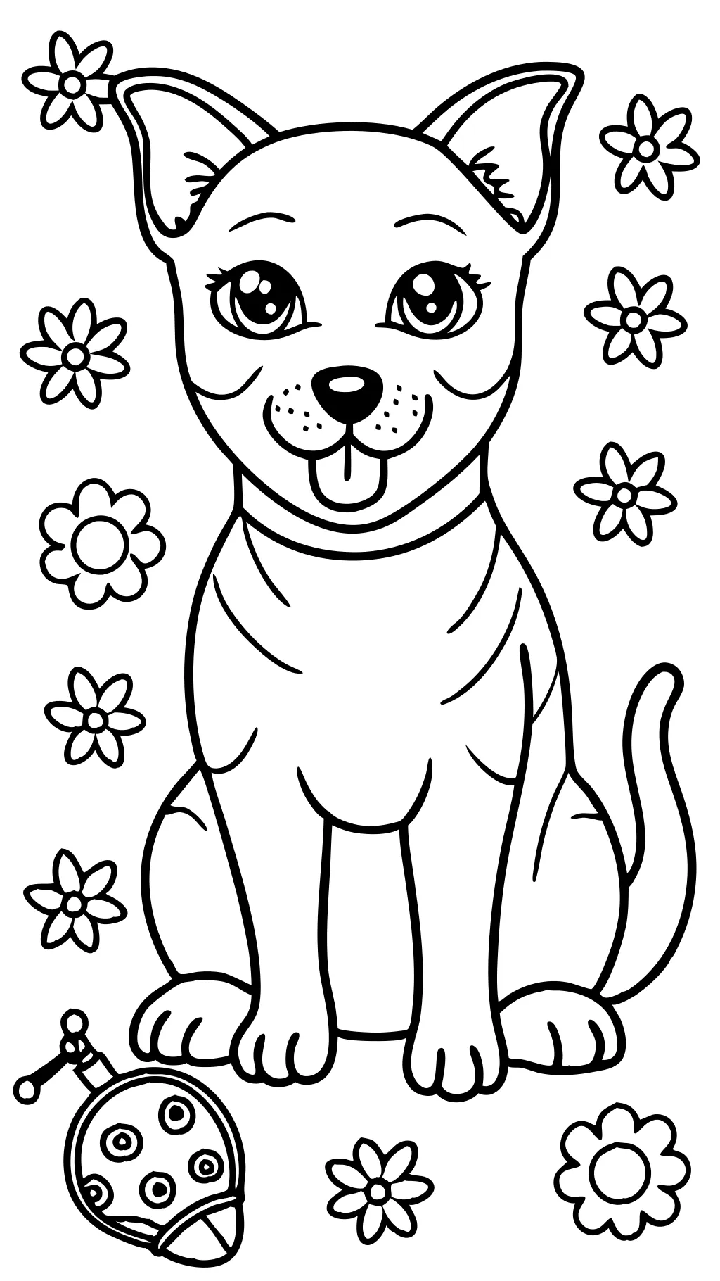 coloring pages of dogs and cats